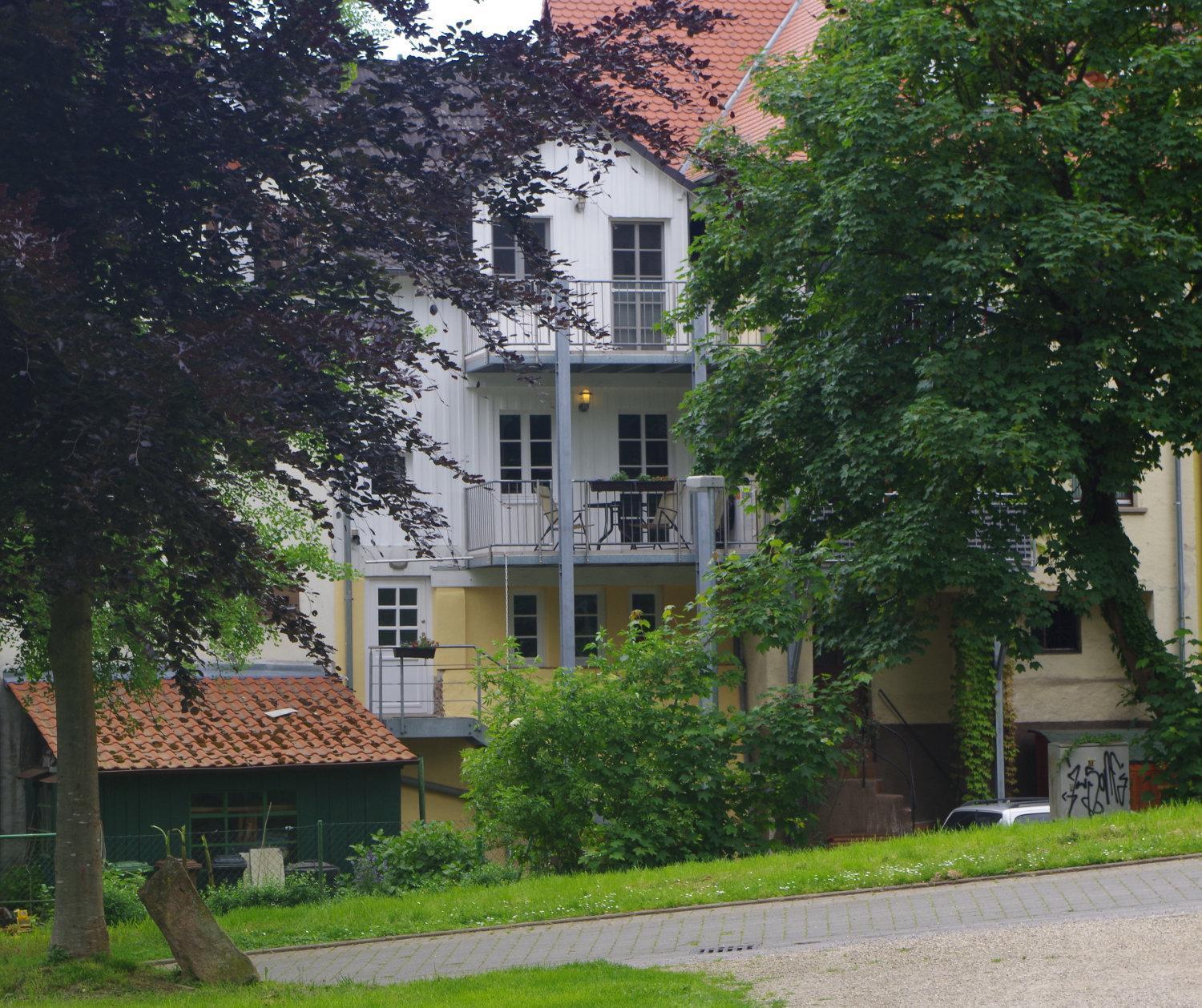 Ferien-Wohnung Am Menzer-Park Neckargemünd Exterior foto